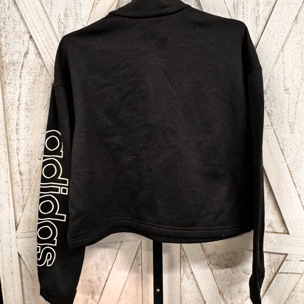 Adidas Black Half-Zip Sweatshirt - Picture 4 of 4